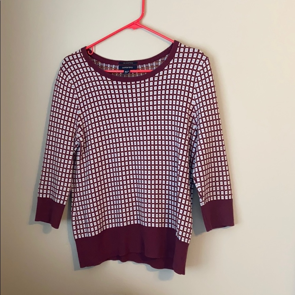Lands end sweater